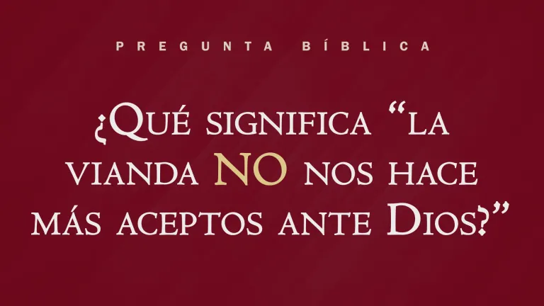 El mensaje del apóstol Pablo estaba enfocado a esclarecer una situación muy particular