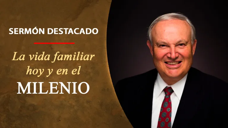 La vida familiar hoy y en el Milenio