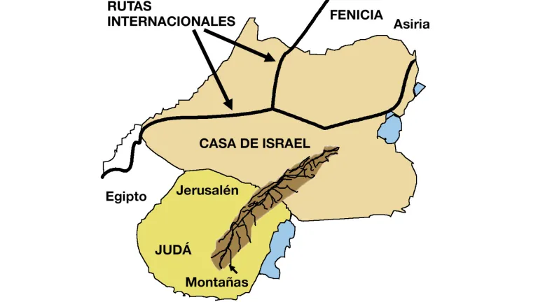 Los dos reinos tenían formas distintas de relacionarse con quienes los rodeaban.