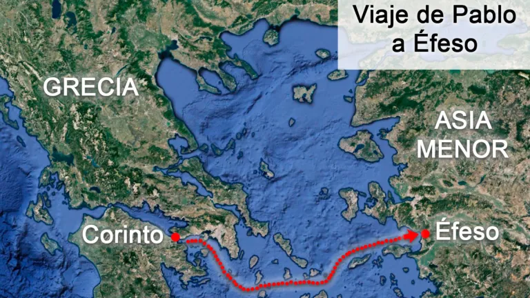 Viaje de Pablo a Éfeso.