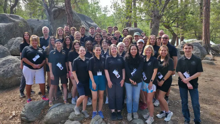 Group of staff members at Southwest camp