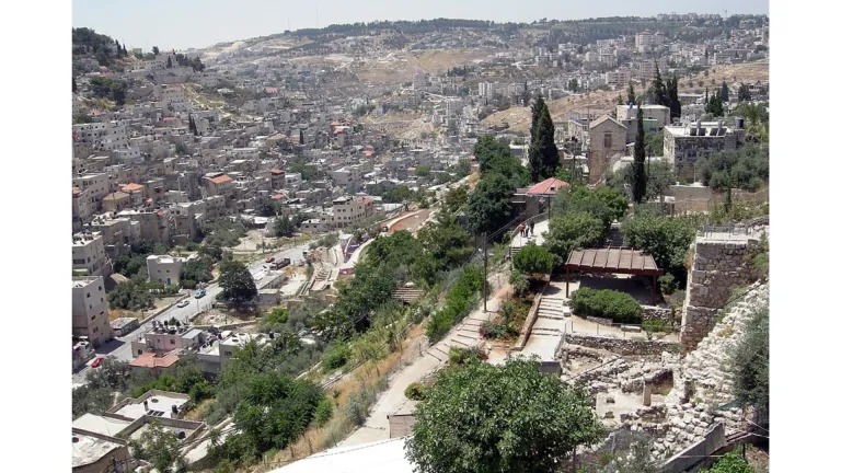 Valle de Cedrón, Israel.