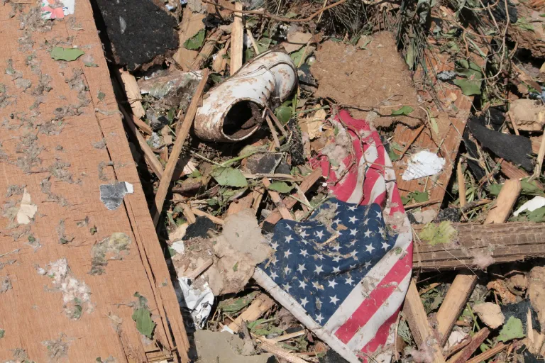Tornado aftermath in Moore, OK