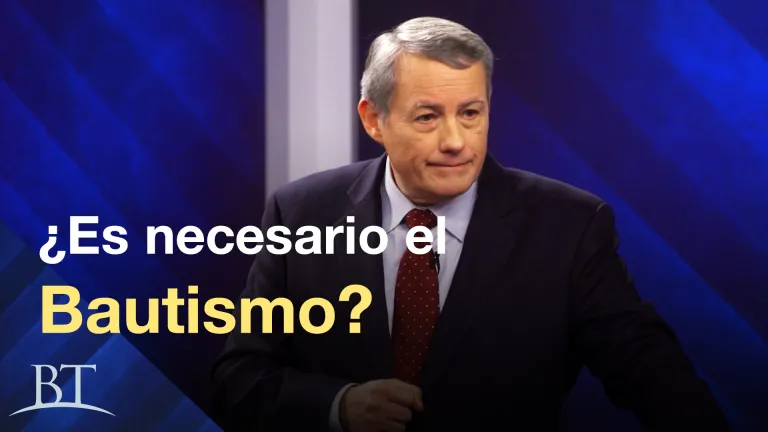 ¿Es necesario el bautismo?