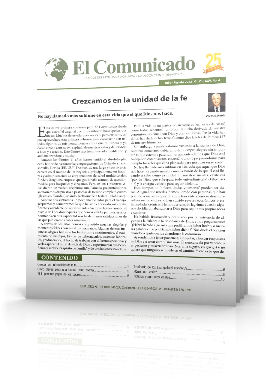 El Comunicado Julio-Agosto 2022