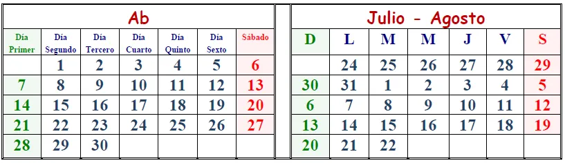 Quinto mes, 2017