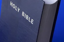 Cover of a Bible