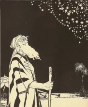 Abraham contempla las estrellas