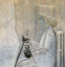 Ejemplo del cetro de Darío II