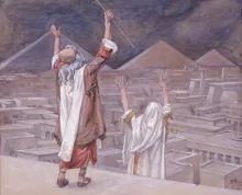 Las primeras plagas hicieron mella en la población de Egipto