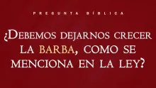 ¿Es importante dejarse la barba?