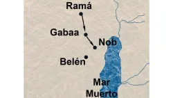 Huida de David a Nob.