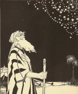 Abraham contempla las estrellas