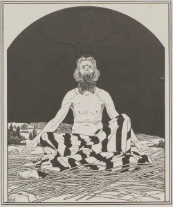 Representación artística de Job