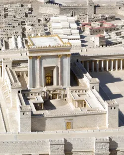 Vista del Templo (representación)