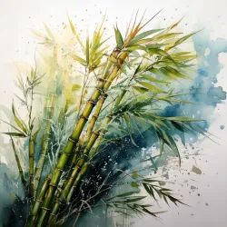 El bambú es un gran ejemplo de que la fragilidad aparente, puede esconder una fuerza humilde