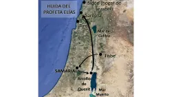 Huida de Elías.