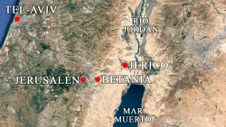 Lugares importantes en Juan 11 y 12.
