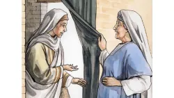 Cristo era “Emanuel” (que significa "Dios con nosotros"); María y Elizabet se regocijan.