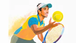 En el tenis, la pelota no debe rebotar dos veces.