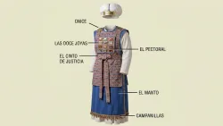 Imagen de la indumentaria del Sumo Sacerdote.